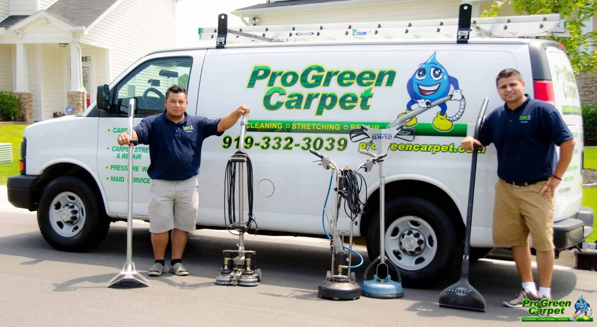 hiring progreen carpet